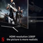 کابل تبدیل لایتنینگ به HDMI اسلیکتو مدل SHC-01 طول 2 متر
