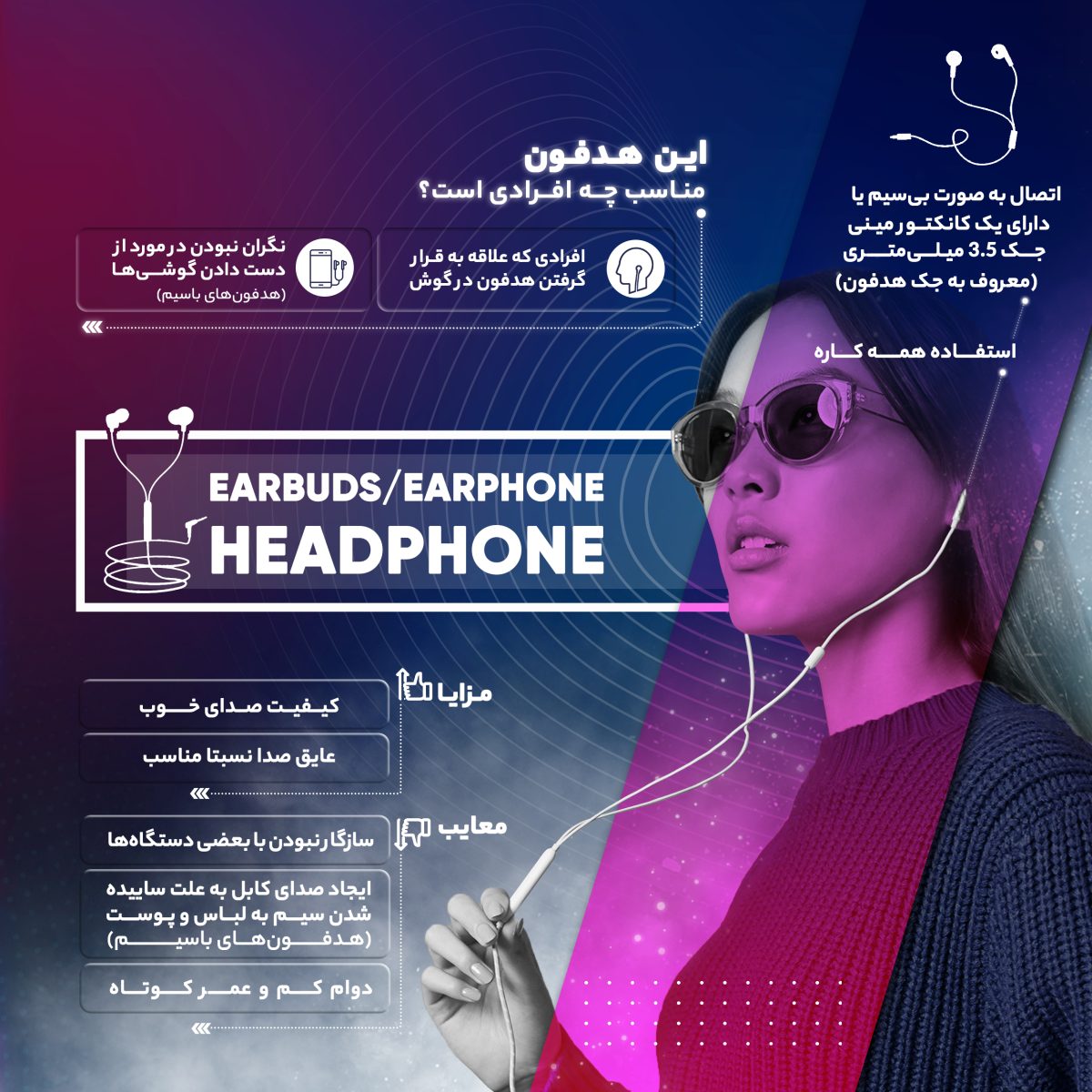 هندزفری جی بی ال مدل Tune 110