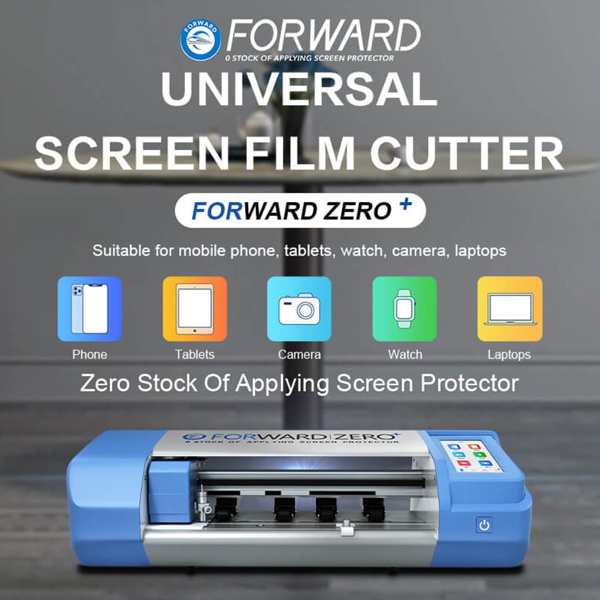 دستگاه برش محافظ صفحه نمایش مدل Forward