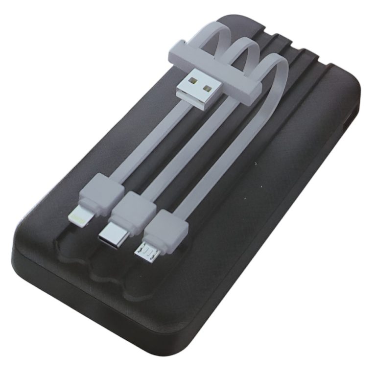 پاوربانک مدل 2usb port ظرفیت 10000 میلی آمپر ساعت