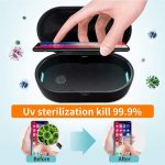 دستگاه ضد عفونی کننده گوشی موبایل مدل UV کد 01167_Bk