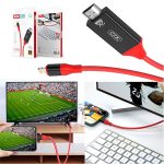 کابل تبدیل HDMI به لایتنینگ ایکس او مدل GB006  طول 2 متر