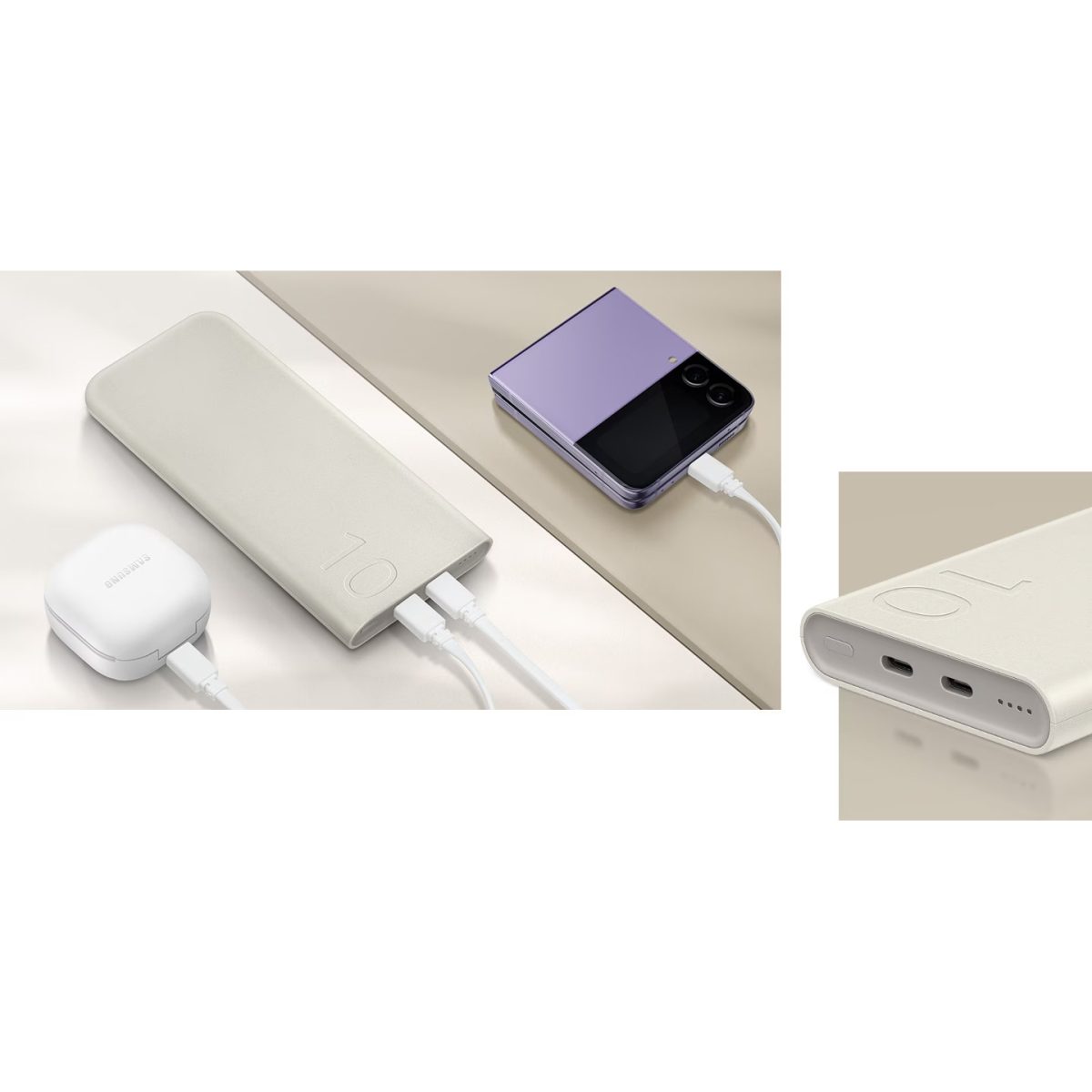 پاوربانک 25 وات سامسونگ مدل EB-P3400 ظرفیت 10000 میلی آمپر ساعت