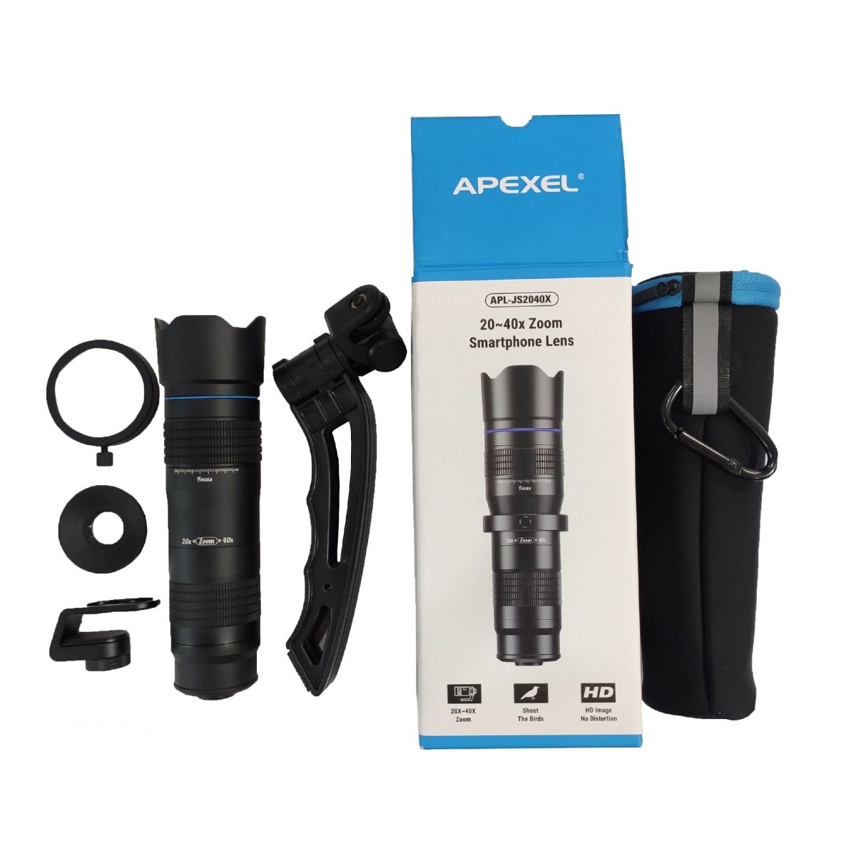 لنز کلیپسی موبایل اپیکسل مدل APL-JS2040XJJ04