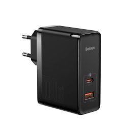 شارژر دیواری 100 وات باسئوس مدل GaN5 PRO 100W Fast Charger