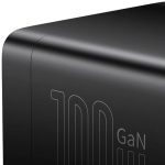شارژر رومیزی 100 وات  بیسوس مدل CCGAN100-1ACE به همراه کابل USB-C