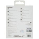 کابل تبدیل USB-C به MicroUSB/USB-C/لایتنینگ بیسوس مدل A85 طول 1.7 متر