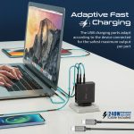 شارژر دیواری ۱۴۰ وات پرومیت مدل GANCHARGE-140W