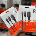 کابل تبدیل USB-C به HDMI اسلیکتو مدل SHC-02 طول 2 متر
