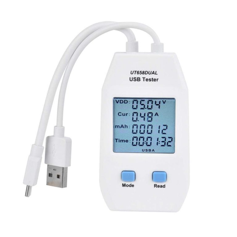 تستر درگاه USB یونی-تی مدل UT658DUAL