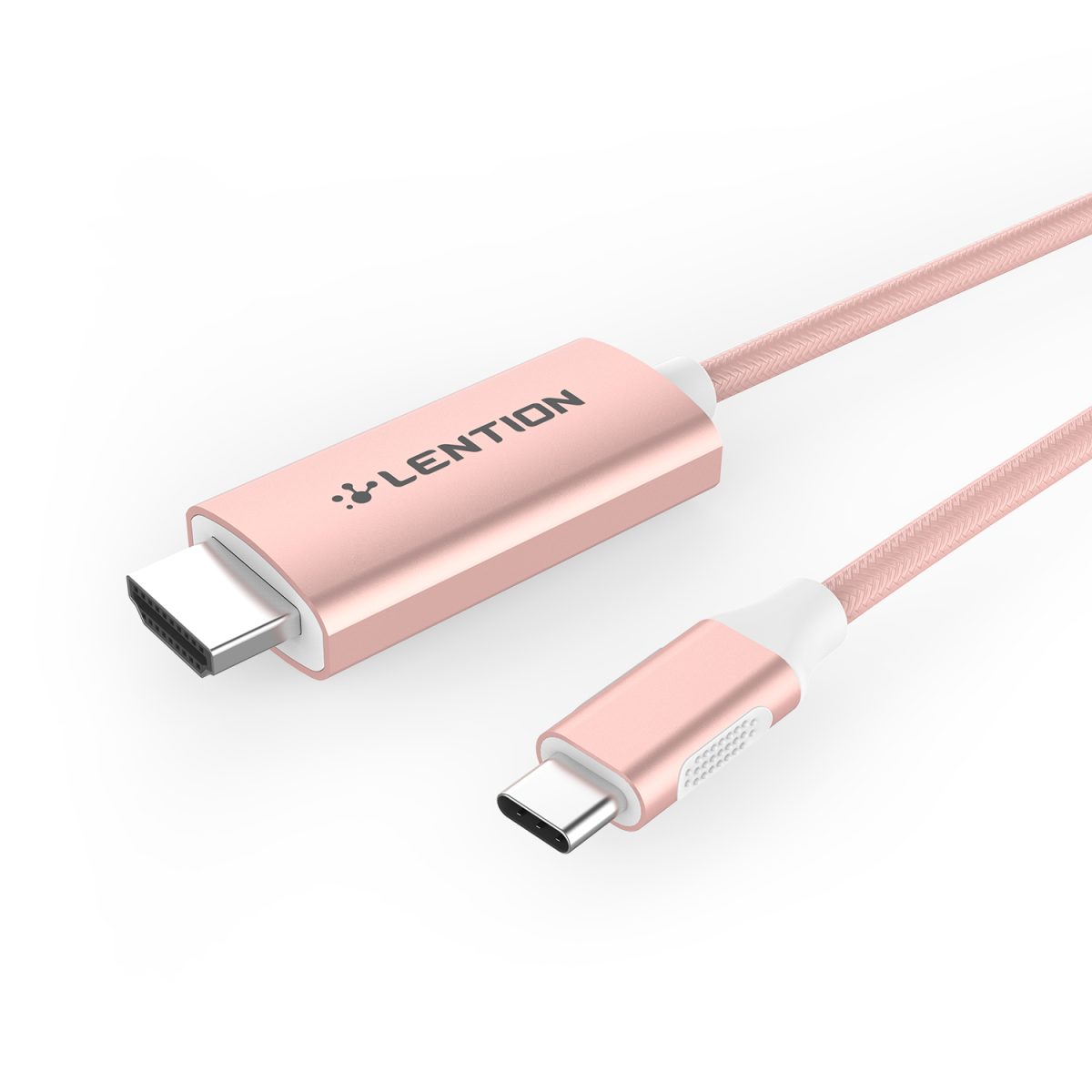 کابل تبدیل USB-C به HDMI لنشن مدل CU-707H-3M NA 4K 60HZ طول 3 متر