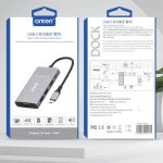 مبدل USB-C به HDMI / VGA / USB3.0 / SD/TF اونتن مدل OTN95113